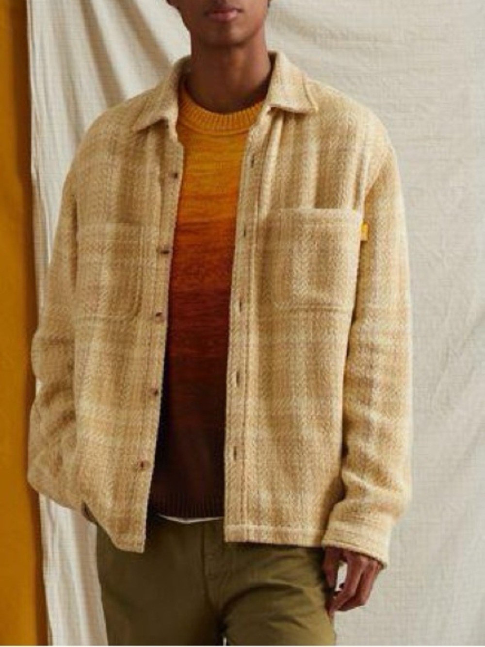 Urban Outfitters Men’s Exploded Twill Work Overshirt / Shacket